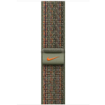 Apple Nike - Loop per smartwatch - 45 mm - 145 - 220 mm - sequoia/orange